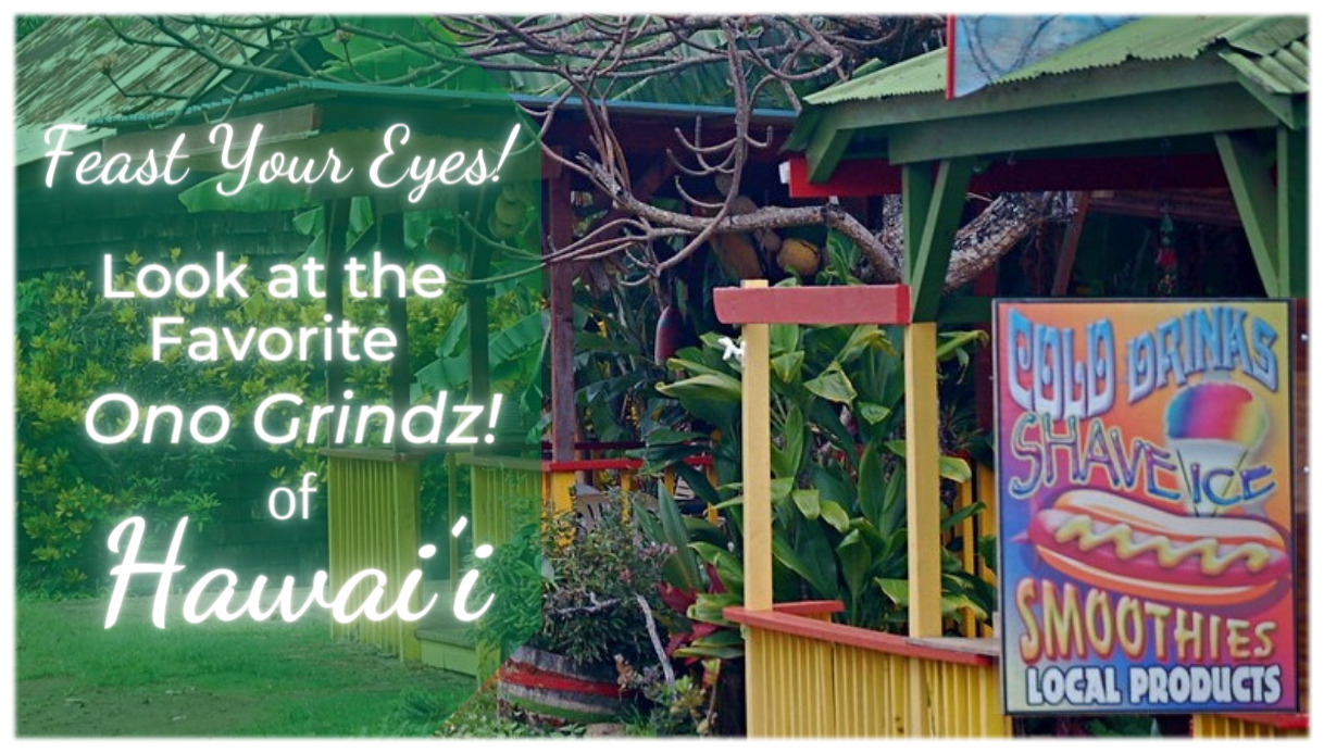 Road side fruit stand in Hana