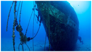 Carthaginian II after it was sunk