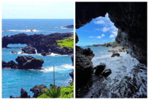 Wai'anapanapa Black Sand Beach